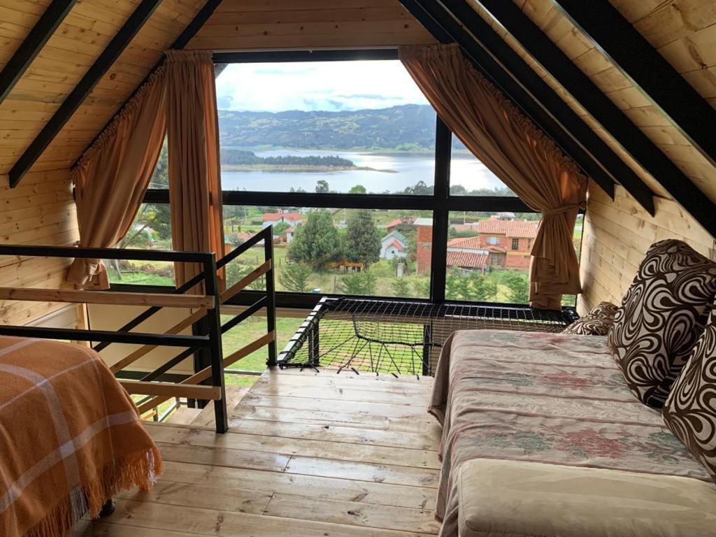 Mirador Valeisa Hotel Guatavita Exterior foto